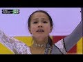Alina Zagitova Junior 2016 Nationals FS 8 108.08 C
