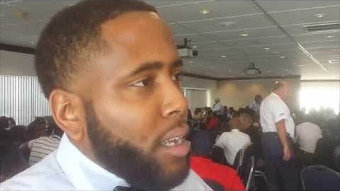 Onri Hector, newly graduated MTA bus operator