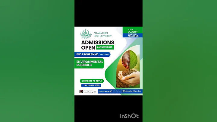 AIOU New Admission  | Autumn 2025 #exam #aiou #admission #open #online