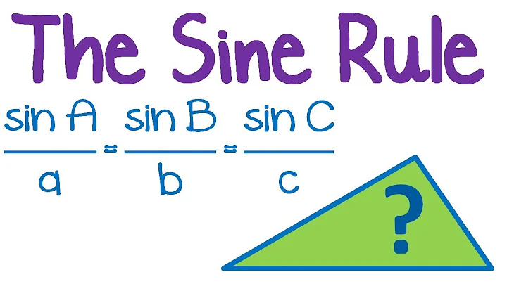 Maths Tutorial: Trigonometry Law of Sines / Sine Rule