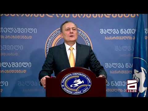 შალვა ნათელაშვილის მიმართვა ოპოზიციურ პარტიებს