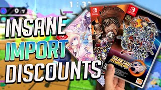 INSANE Import Physical Discounts!
There are some crazy physical import bargains going on over at play asia. heres a full list with links below. Thank you for the support.
Ghost Blade HD $23 https://www.play-asia.com/ghost-blade-hd/13/70d0cb?tagid=3093235
Reverie Sweet As Edition $23 https://www.play-asia.com/reverie-sweet-as-edition/13/70cet5?tagid=3093235
Moero Crystal H $26 https://www.play-asia.com/moero-crystal-h/13/70dhrx?tagid=3093235
Pawarumi $25 https://www.play-asia.com/pawarumi-definitive-edition/13/70doi5?tagid=3093235
Sense $23 https://www.play-asia.com/sense-a-cyberpunk-ghost-story/13/70e2j7?tagid=3093235
Senses Midnight https://www.play-asia.com/search/senses+midnight?tagid=3093235
Dead in Vinland True Viking Edition https://www.play-asia.com/search/dead+in+vinland?tagid=3093235
Kwaidan https://www.play-asia.com/search/kwaidan?tagid=3093235
Cosmo Dreamer $23 https://www.play-asia.com/cosmo-dreamer-like-dreamer-double-d-collection/13/70gg53?tagid=3093235
Bridge Curse
https://www.play-asia.com/search/bridge+curse+road?tagid=3093235
Sword and Fairy Inn 2 CE https://www.play-asia.com/sword-and-fairy-inn-2-limited-edition/13/70g6gd?tagid=3093235
Startup Company https://www.play-asia.com/startup-company-console-edition/13/70fwcz?tagid=3093235
Mugen Souls & Mugen Souls Z (dont buy the JP version)
https://www.play-asia.com/search/mugen+souls+switch?tagid=3093235
Omen of Sorrow https://www.play-asia.com/search/omen+of+sorrow+switch?tagid=3093235
Sea Horizon https://www.play-asia.com/search/sea+horizon+switch?tagid=3093235
Twin Blades https://www.play-asia.com/twin-blades-of-the-three-kingdoms/13/70fsu7?tagid=3093235
Smashing the Battle https://www.play-asia.com/smashing-the-battle-ghost-soul/13/70et47?tagid=3093235
SeaBed https://www.play-asia.com/seabed/13/70ddq5?tagid=3093235
ScourgeBringer https://www.play-asia.com/scourgebringer/13/70dvqj?tagid=3093235
Distraint Collection https://www.play-asia.com/distraint-collection/13/709k4d?tagid=3093235
Death Road to Canada https://www.play-asia.com/death-road-to-canada/13/70clxz?tagid=3093235
Super Robot Wars 30 https://www.play-asia.com/super-robot-wars-30 english/13/70emih?tagid=3093235
Goonya Monster https://www.play-asia.com/goonya-monster-multi-language/13/70g0vt?tagid=3093235
Lyrcia 1 & 2 https://www.play-asia.com/search/lyrica+switch?tagid=3093235
Serial Cleaners https://www.play-asia.com/serial-cleaners-multi-language/13/70fq87?tagid=3093235
Citizens Unite https://www.play-asia.com/citizens-unite-earth-x-space-english/13/70dsrn?tagid=3093235
Katana Kami https://www.play-asia.com/katana-kami-a-way-of-the-samurai-story-multi-language/13/70d1r1?tagid=3093235
Mr. Driller Encore https://www.play-asia.com/mr-driller-encore-multi-language/13/70delv?tagid=3093235
Beautiful Desolation https://www.play-asia.com/beautiful-desolation/13/70g4in?tagid=3093235
Lotus Labyrinth R https://www.play-asia.com/search/lotus+labyrinth+r?tagid=3093235
Psychic 5 Eternal https://www.play-asia.com/search/Psychic+5+Eternal?tagid=3093235
Persona 4 Arena Ultimax https://www.play-asia.com/persona-4-arena-ultimax/13/70f3z1?tagid=3093235
Forward to the Sky https://www.play-asia.com/forward-to-the-sky-english/13/70dvax?tagid=3093235
Dot Hack last recode https://www.play-asia.com/hackgu-last-recode-english/13/70f3f1?tagid=3093235
Touhou Kobuto V Battle Burst https://www.play-asia.com/touhou-kobuto-v-burst-battle/13/70b70n?tagid=3093235
Digimon Survive https://www.play-asia.com/digimon-survive/13/70c6x3?tagid=3093235
Detective Pikachu https://www.play-asia.com/detective-pikachu-returns-multi-language/13/70g9n7?tagid=3093235
Moonlighter https://www.play-asia.com/moonlighter-multi-language/13/70dplx?tagid=3093235
Pang Adventures https://www.play-asia.com/search/pang+adventures?tagid=3093235
00:00 Intro
00:54 Ghost Blade HD $23
01:11 Reverie Sweet As Edition $23
01:32 Moero Crystal H $26
01:57 Pawarumi $25
02:11 Sense $23
02:34 Senses Midnight SE$23 CE:$29
02:56 Dead in Vinland True Viking Edition SE:$18 CE:$29
03:16 Kwaidan SE:$18 CE:$29
03:34 Cosmo Dreamer $23
03:52 Bridge Curse SE:$23 CE:$31
04:07 Sword and Fairy Inn 2 CE $29
04:29 Startup Company $22
04:42 Mugen Souls SE:$33. CE:$48
05:03 Omen of Sorrow SE: $23 CE: $29
05:10 Sea Horizon SE $23 CE $29
05:29 Twin Blades $23
05:47 Smashing the Battle $23
06:02 SeaBed $23
06:14 ScourgeBringer $23
06:27 Distraint Collection $23
06:34 Death Road to Canada $23
07:23 Super Robot Wars 30 $24
07:54 Goonya Monster $12
08:16 Lyrcia 1 & 2 $12
08:33 Serial Cleaners $13
08:52 Citizens Unite $15
09:13 Katana Kami $17
09:27 Mr. Driller Encore $20
09:49 Beautiful Desolation $20
10:04 Fushigi no Gensokyo -Lotus Labyrinth R- $22
10:25 Psychic 5 Eternal $22
10:42 Persona 4 Arena Ultimax $23
11:06 Forward to the Sky $23
11:31 Dot Hack last recode $24
12:10 Touhou Kobuto V Battle Burst $11
12:22 Digimon Survive $17
12:36 Detective Pikachu $20
12:49 Moonlighter $25
13:07 Pang Adventures $14
13:28 Young Souls INSANE Import Physical Discounts!