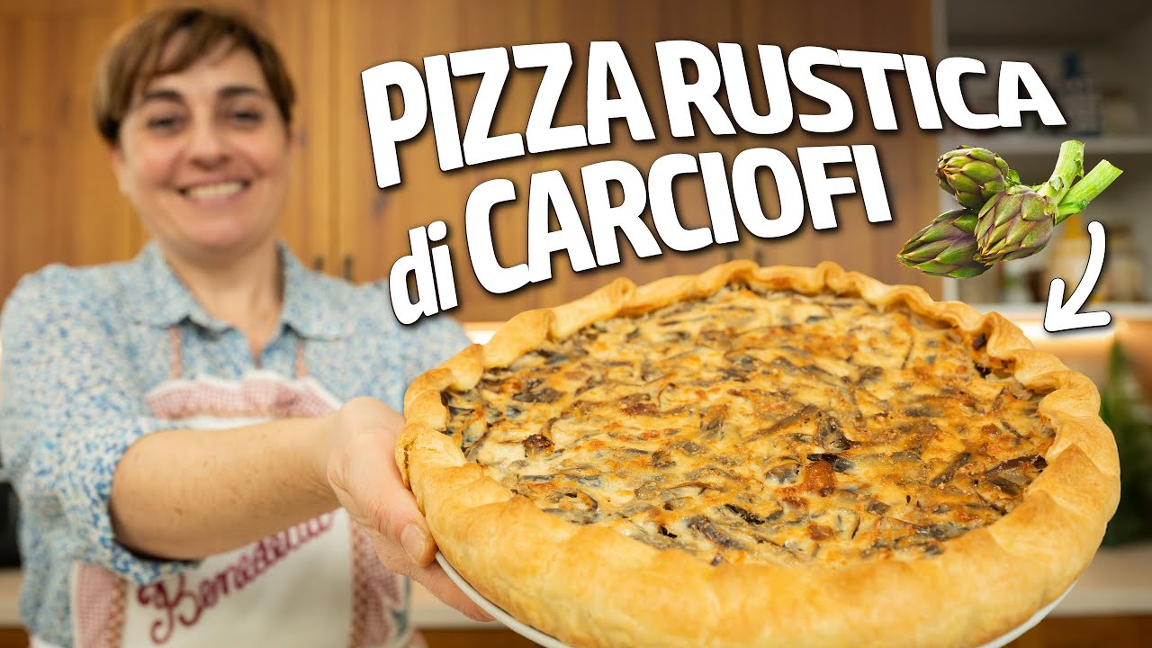 PIZZA RUSTICA DI CARCIOFI Ricetta Facile - Fatto in Casa da Benedetta