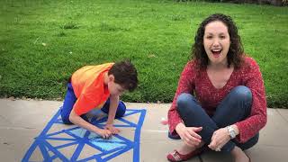 Learning at Home: Sidewalk Mosaic (Grades K-2)