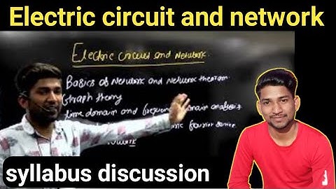 Electrical circuit and network 3rd semester syllabus discussion||electronics|| by santosh bhaiya