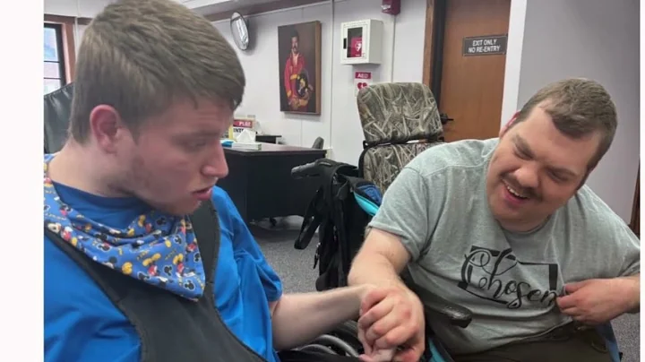 Bata Bus driver Bonnie picking Sam up at Library to IFS & dropping off at home 7.24.25 @onthatnote