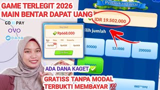 MAIN BENTAR BISA NARIK!! GAME PENGHASIL UANG 2026 TERBUKTI MEMBAYAR - GAME PENGHASIL SALDO DANA screenshot 1