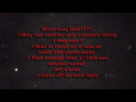 I Caught something seriously weird in the night sky with my extreme low light camera