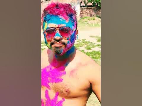 me and mami on holi
