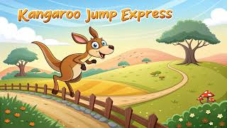 Kangaroo Jump Express (1) Kids songs. Baby songs.