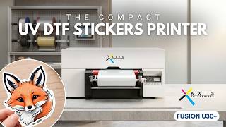 UV DTF Sticker Printer | FUSION U30+ Full Demo 🔥 | DTF Printing | Book Live Demo 📞 88721-88721