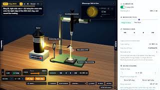 PVL 02   Radius of Curvature of a Lens — Newton's Rings | Physics Virtual Lab | SimOli