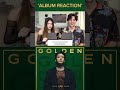 JUNG KOOK ‘GOLDEN’ FULL ALBUM REACTION! (Link in comments) #kpop #bts #jungkook #golden