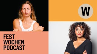 WFW 2021 Festwochen Podcast Folge 2: Nada El Azar im Gespräch mit Florentina Holzinger
https://www.festwochen.at/podcast
Herzlich Willkommen beim neuen Festwochen Podcast.
Die Journalistinnen Clarissa Stadler und Nada El-Azar diskutieren mit Künstler*innen der Wiener Festwochen und bieten Einblicke in deren Arbeiten.
Nada El-Azar spricht mit Ausnahmechoreografin Florentina Holzinger. Die feministische Gallionsfigur der österreichischen Tanzszene erzählt über ihre Arbeit, die letzten Monate während der Krise und ihre spontane Intervention bei den Wiener Festwochen.
Es geht um Feminismus und Empowerment, um Nacktheit und Provokation und um den Festzug, der am 14. Mai im Zuge des 70 Jahre Festwochen Konzerts stattfinden wird. Angelehnt an den Festzug der Gewerbe, der 1929 in Wien stattfand und dem Sieg des Fleißes gewidmet war, zerlegt sie dabei gemeinsam mit Soap&Skin und einer Reihe Performer*innen ein paar gängige Rollenbilder und arbeitet sich am Fetischobjekt Auto ab.
#festwochen2021 WFW 2021 Festwochen Podcast Folge 2: Nada El Azar im Gespräch mit Florentina Holzinger