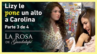 La Rosa de Guadalupe 3/4: Lizy enfrenta a Carolina por cambiar los planes de su boda | La otra yo