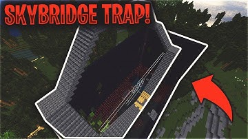THE SKYBRIDGE FALL TRAP... *SO MUCH LOOT & ACTION* | Minecraft Factions