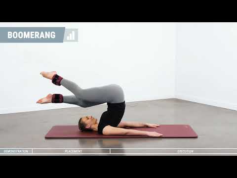 BOOMERANG EXERCISE with wrist & ankle weights