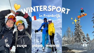 Snowboarden met de fam in de Alpen | Wintersport in Frankrijk 🗻🎿