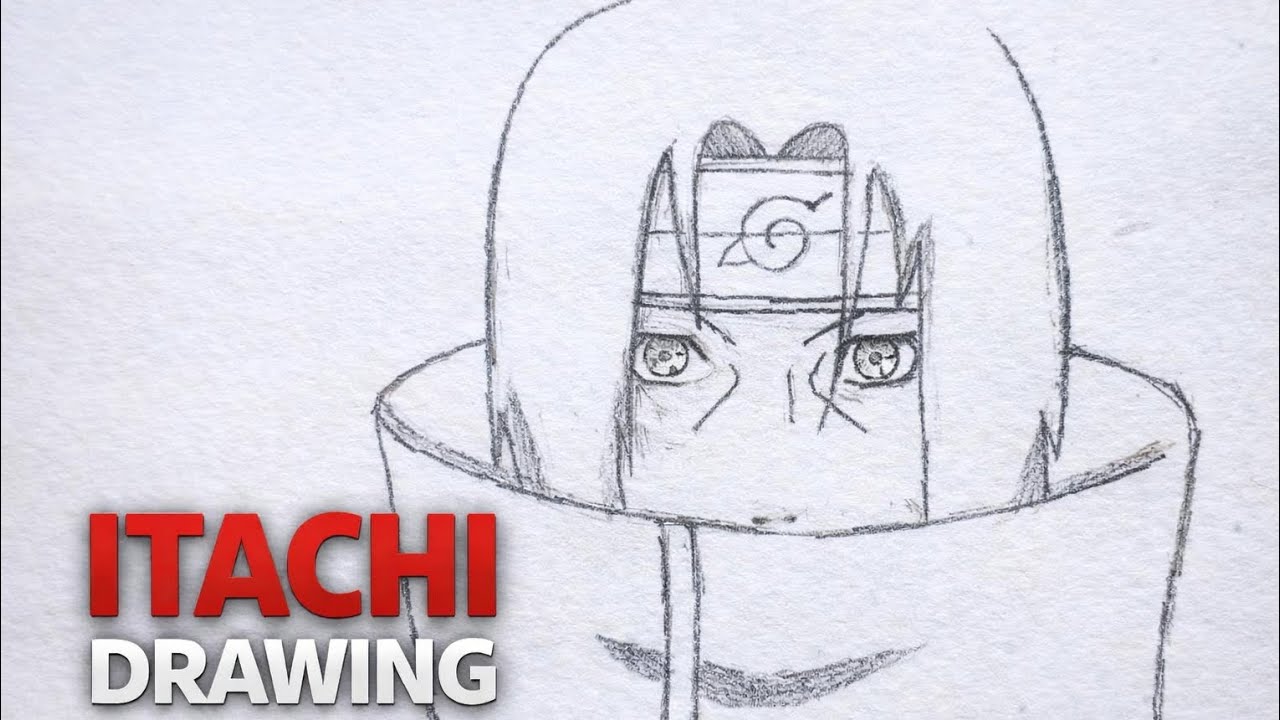 ITACHI UCHIHA | Emotional Pencil Drawing 🔥 | Naruto Hand Drawn Art