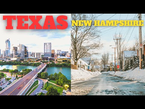 Living in Texas vs New Hampshire - Which is Better?