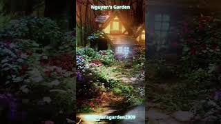 Dreamy music with ambient sound| Little garden of Eden #shorts screenshot 1