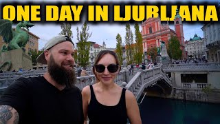 BEST DAY in LJUBLJANA, Slovenia (Things to See, Do & Eat) Travel Vlog