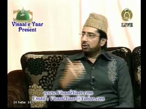 TASLEEM SABRI( Imam Ahmed Raza Khan RA)IN NOOR TV....