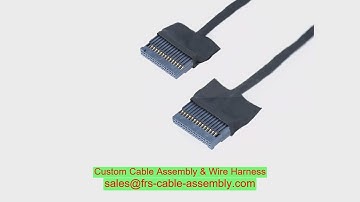 Cáp tùy chỉnh Khai thác LVDS Cáp EDP Cabel Cabel Giao diện LVDS cho các hệ thống điều khiển công ngh
