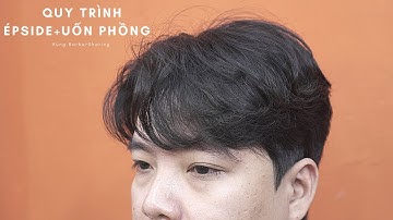 SIDEPART 6/4 , CURTAIN | Quy trình ÉP SIDE +UỐN PHỒNG chi tiết kiểu tóc  - M.Hùng BarberSharing