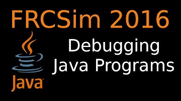 FRCSim 2016 -- Debugging Java Programs