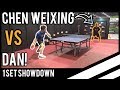 Chen Weixing vs TableTennisDaily's Dan!