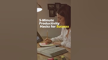 🚀 5 Quick Productivity Boosters You Need to Try! ⏰ #shorts