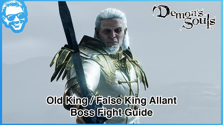 Old King Allant (False King) Boss Fight Guide - Boletaria 1-4 - Demon's Souls Remake [4k HDR]
