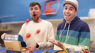 MrBeast Pranked by Mark Rober at CrunchLabs by CrunchLabs 2,498,657 views 5 months ago 6 minutes, 7 seconds