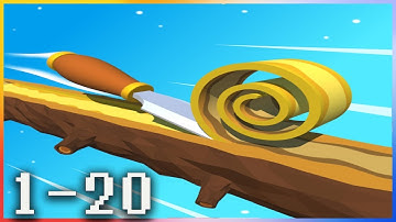 Spiral Roll - Gameplay Walkthrough - Levels 1-20