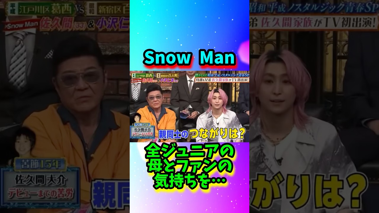 Snow Man全ジュニアの…#shorts - YouTube