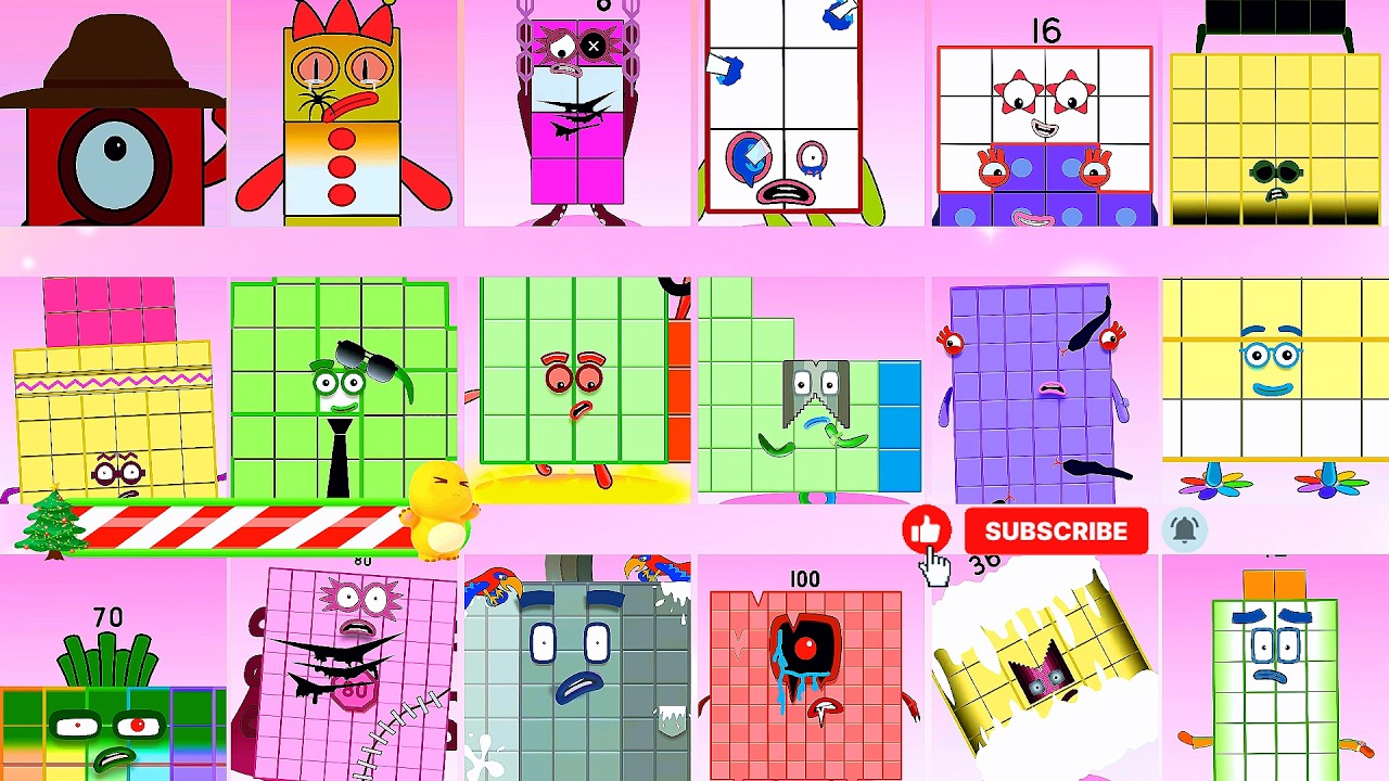 Sprunki OC Numberblocks | Compilation Incredibox #sprunki #incredibox #numberblocks