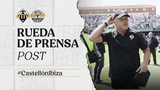 Rueda de prensa: Dick Schreuder tras el CD Castellón 1-3 UD Ibiza by CDCastellonOficial 1,397 views 1 day ago 5 minutes, 37 seconds