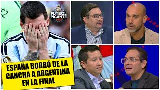 A MESSI lo dejaron solo sus COMPAÑEROS en su ÚLTIMO BAILE MUNDIALISTA ante ESPAÑA | Futbol Picante