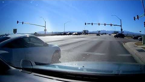 Medic West Ambulance Running Code Thru Intersection