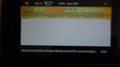 Video Walkthrough of fMMS on Nokia N900 0.x