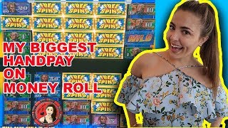 My BIGGEST Handpay Jackpot on Money Roll Slot Machine! screenshot 3