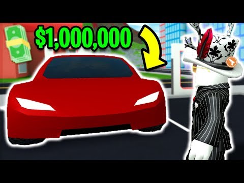 Buying The Most Expensive Car Tesla Roadster 1 Million Cash Roblox Mad City Youtube - we bought the 1 000 000 tesla roadster in roblox mad city