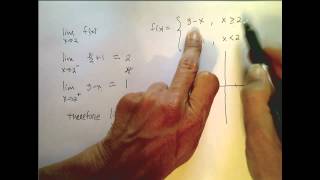 Limits of Piecewise Defined Functions