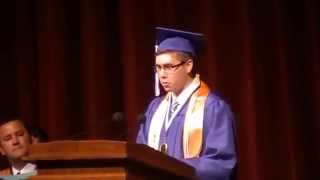 Jared's speech, Class Valedictorian 2014