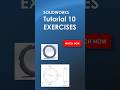 SolidWorks Beginner Tutorial #10: Slotted Washer