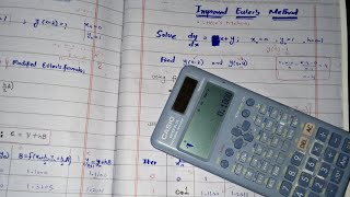 Improved Euler method/Heun's method//numerical analysis 2//BS mathematics//8 semester 