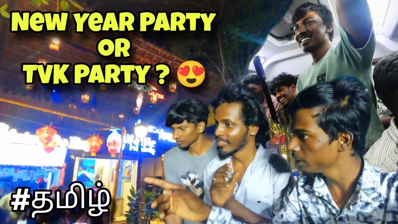 TVK Party Start 😍😍 | New Year 2026 🥳 Celebration | Pondicherry series-Part-02 💥| Navi76 💫