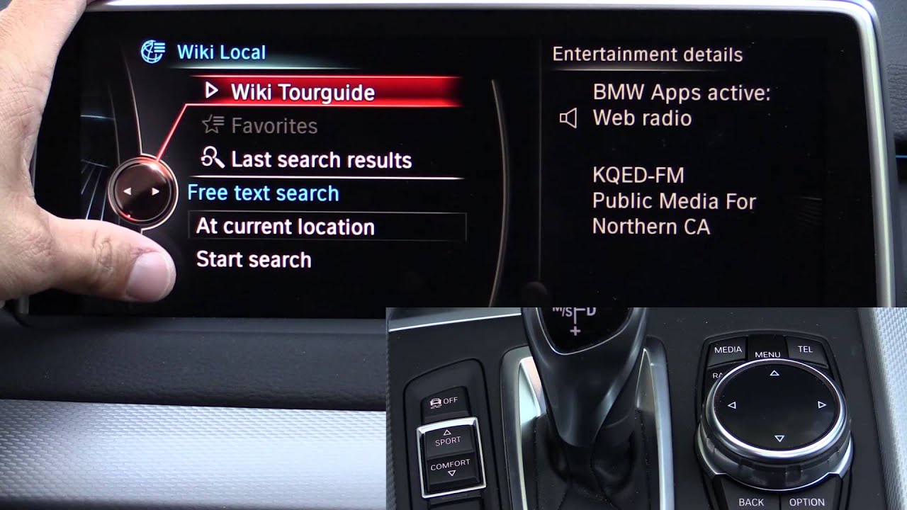2014 / 2015 / 2016 BMW iDrive Touch Infotainment Review ( with finger
