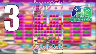 Golden Match 3 Gameplay Walkthrough #3 - Level 15 ~ 17 (Android, IOS) screenshot 5